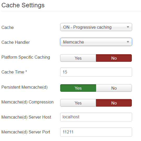 joomla:cache-settings-memcache.png